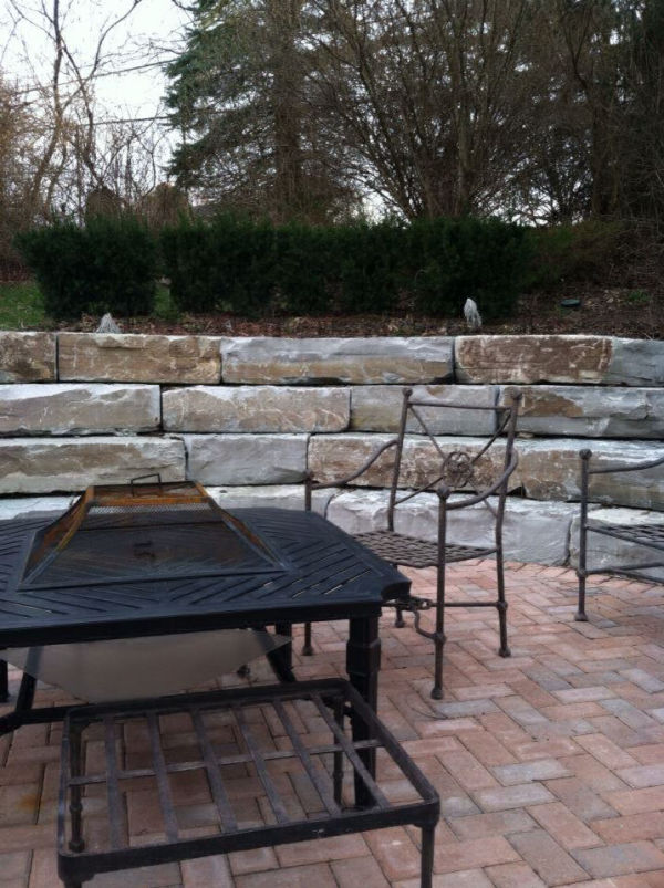 stone ampitheathre retaining wall stone ampitheathre retaining wall
