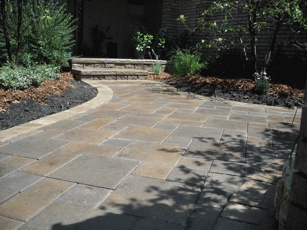 Brick Paver Walkway 2