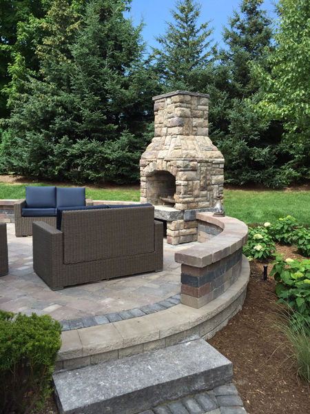stone paver outdoor fireplace and stone paver patio stone paver outdoor fireplace and stone paver patio