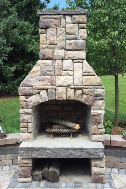 stone outdoor fireplace contractor stone outdoor fireplace contractor