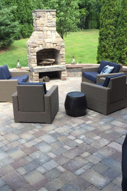 stone  and paver patio installation stone and paver patio installation