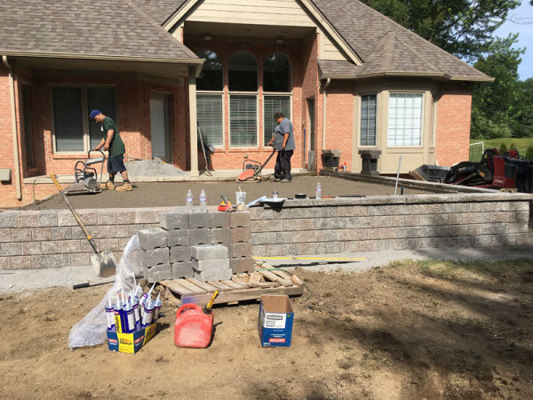 paver patio installation in Troy MI paver patio installation in Troy MI
