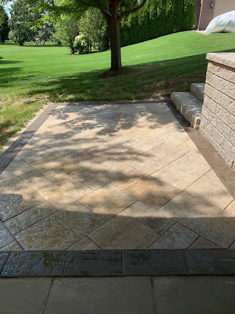 Brick Paver Installation - walkway Brick Paver Installation - patio
