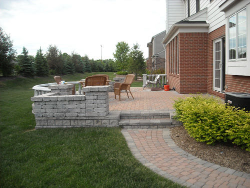 brick paver patio