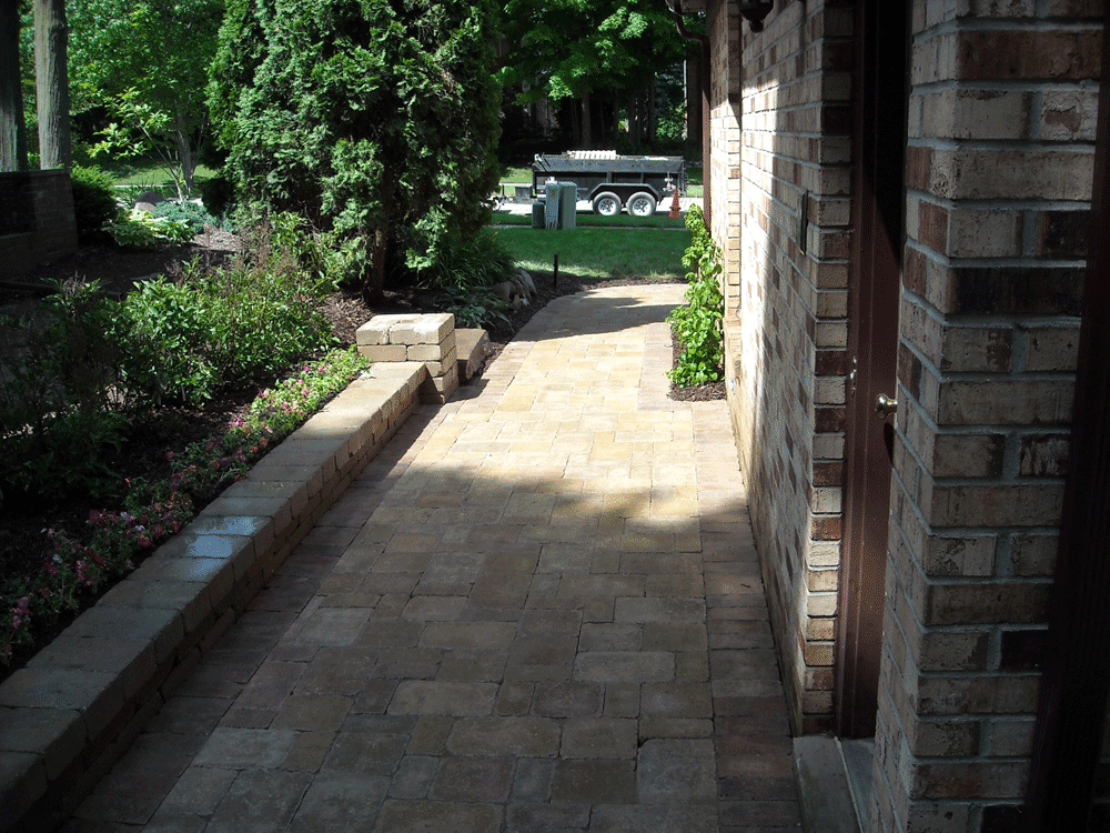 paver walkway paver walkway