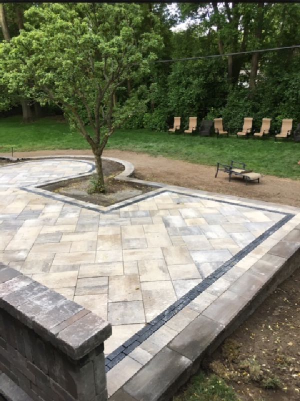 Brimingham Michigan Brick Paver Patio Installation Company