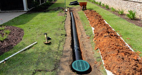 French Drain System for Yard Drainage  French Drain System for Yard Drainage