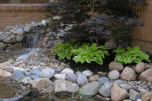 stone water feature